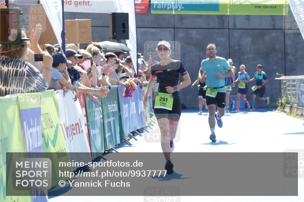 09.08.2026 - GEWOBA Citytriathlon Bremen Yannick Fuchs http://msf.ph/oto/9937777 09.08.2026 15:19:47 Ziel 134, 291 meine-sportfotos.de