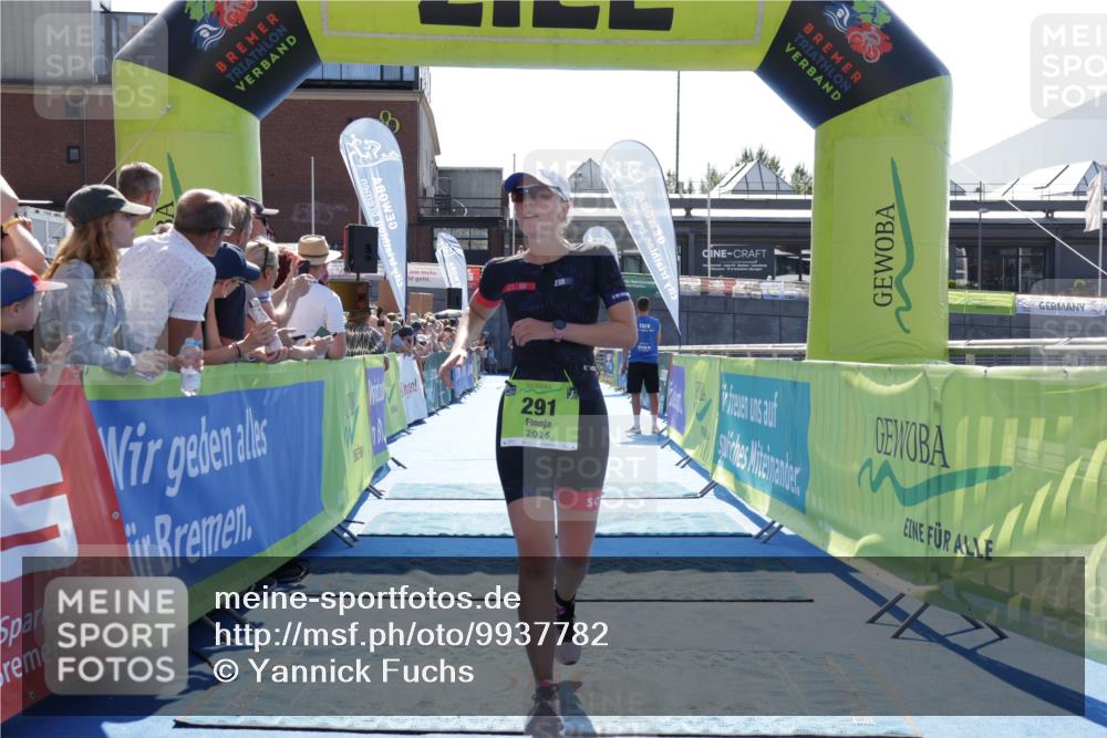 09.08.2026 - GEWOBA Citytriathlon Bremen Yannick Fuchs http://msf.ph/oto/9937782 09.08.2026 15:19:52 Ziel 133, 291 meine-sportfotos.de