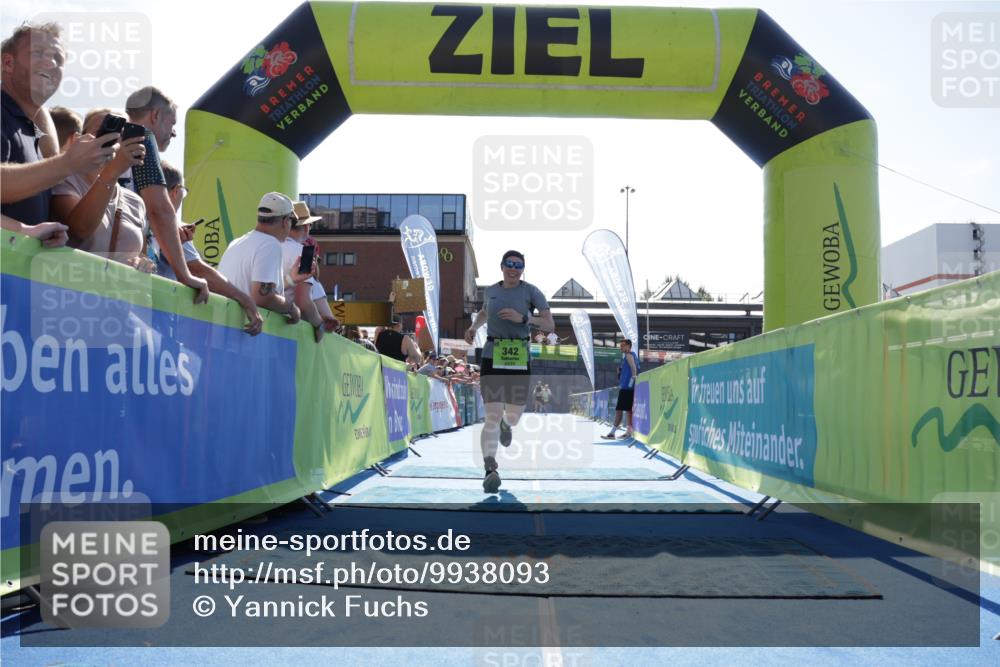 09.08.2026 - GEWOBA Citytriathlon Bremen Yannick Fuchs http://msf.ph/oto/9938093 09.08.2026 15:23:37 Ziel 47, 342 meine-sportfotos.de