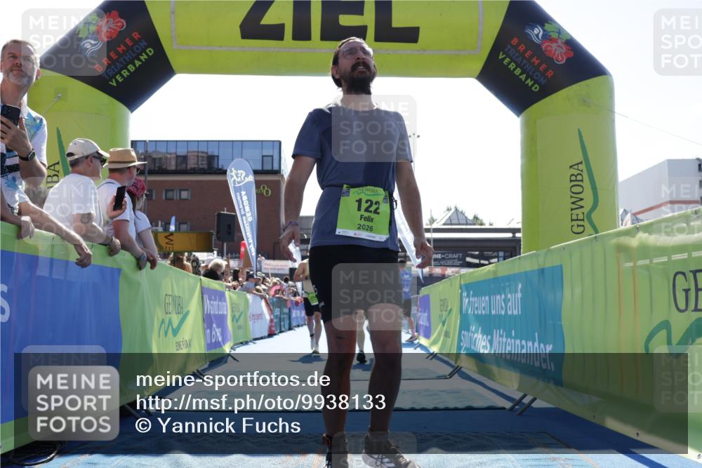 09.08.2026 - GEWOBA Citytriathlon Bremen Yannick Fuchs http://msf.ph/oto/9938133 09.08.2026 15:24:05 Ziel 122, 358, 412 meine-sportfotos.de