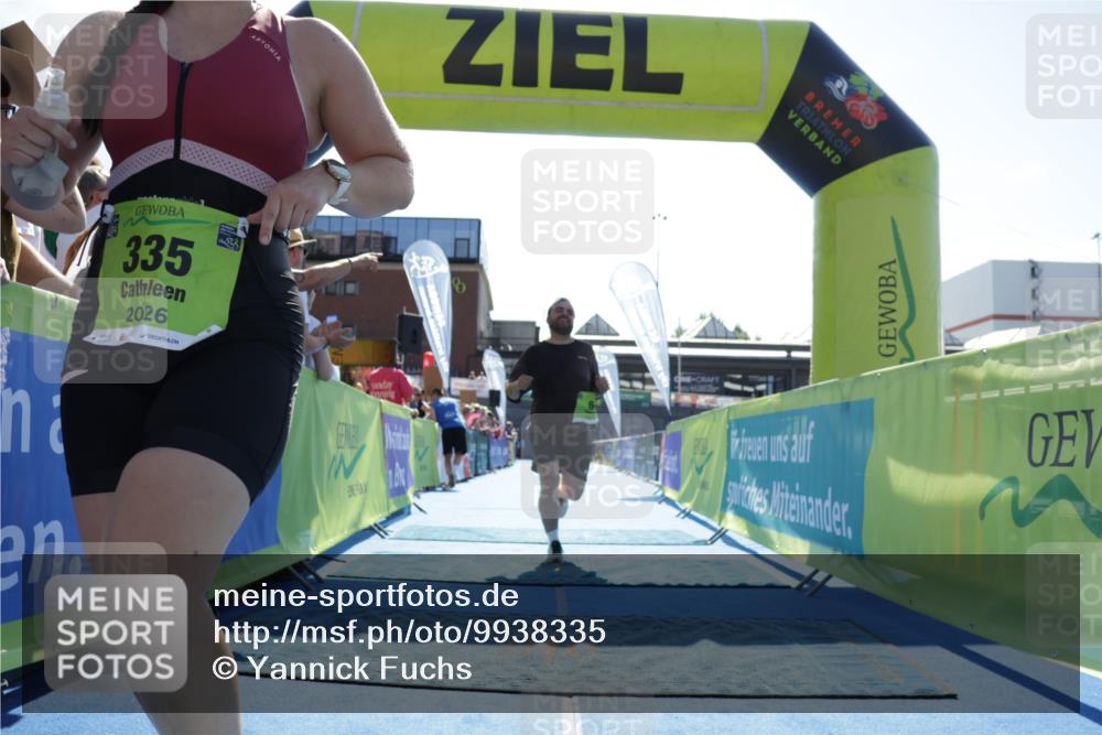 09.08.2026 - GEWOBA Citytriathlon Bremen Yannick Fuchs http://msf.ph/oto/9938335 09.08.2026 15:25:42 Ziel 57, 64, 261, 335 meine-sportfotos.de