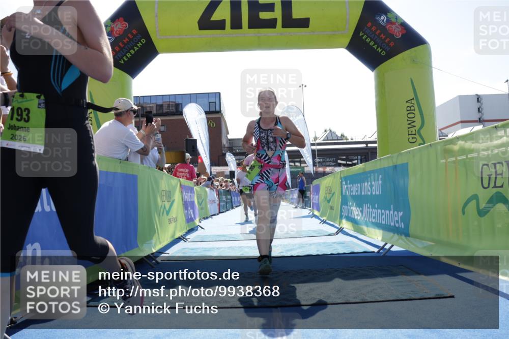 09.08.2026 - GEWOBA Citytriathlon Bremen Yannick Fuchs http://msf.ph/oto/9938368 09.08.2026 15:26:09 Ziel 193, 388, 411, 508, 520 meine-sportfotos.de