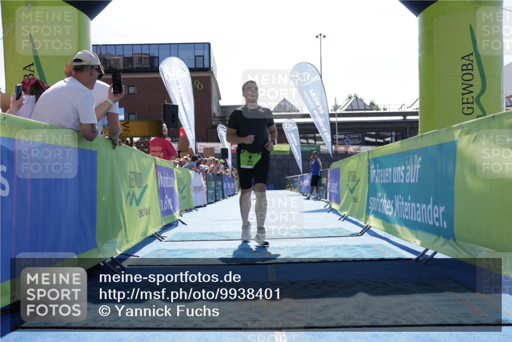 09.08.2026 - GEWOBA Citytriathlon Bremen Yannick Fuchs http://msf.ph/oto/9938401 09.08.2026 15:26:15 Ziel 6, 388, 411 meine-sportfotos.de