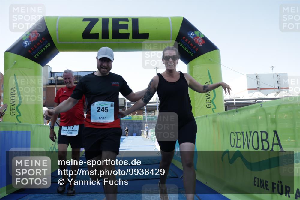 09.08.2026 - GEWOBA Citytriathlon Bremen Yannick Fuchs http://msf.ph/oto/9938429 09.08.2026 11:41:53 Ziel 117, 245 meine-sportfotos.de