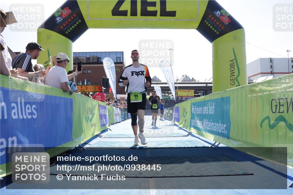 09.08.2026 - GEWOBA Citytriathlon Bremen Yannick Fuchs http://msf.ph/oto/9938445 09.08.2026 15:26:34 Ziel 95, 389, 394 meine-sportfotos.de