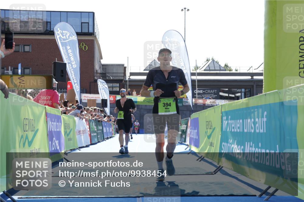 09.08.2026 - GEWOBA Citytriathlon Bremen Yannick Fuchs http://msf.ph/oto/9938454 09.08.2026 15:26:35 Ziel 95, 389, 394 meine-sportfotos.de