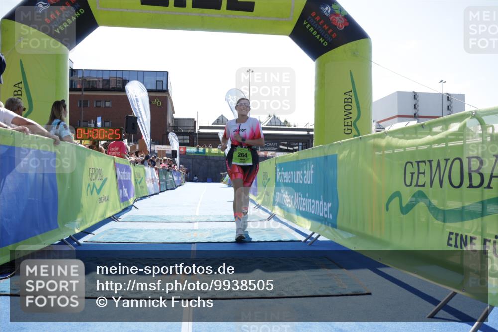 09.08.2026 - GEWOBA Citytriathlon Bremen Yannick Fuchs http://msf.ph/oto/9938505 09.08.2026 15:26:48 Ziel 264 meine-sportfotos.de
