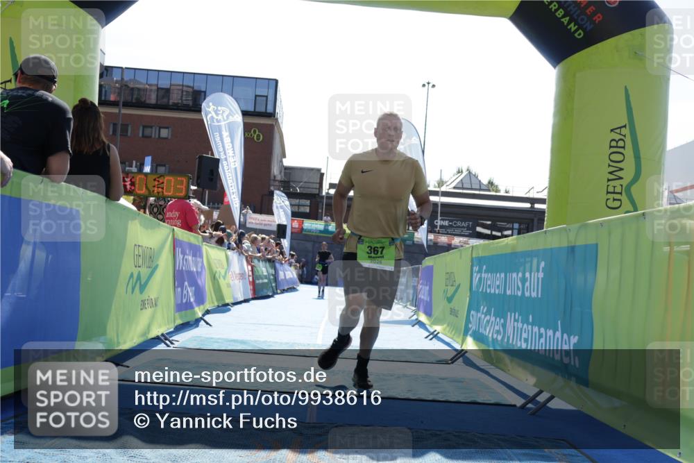 09.08.2026 - GEWOBA Citytriathlon Bremen Yannick Fuchs http://msf.ph/oto/9938616 09.08.2026 15:27:26 Ziel 20, 367, 424 meine-sportfotos.de