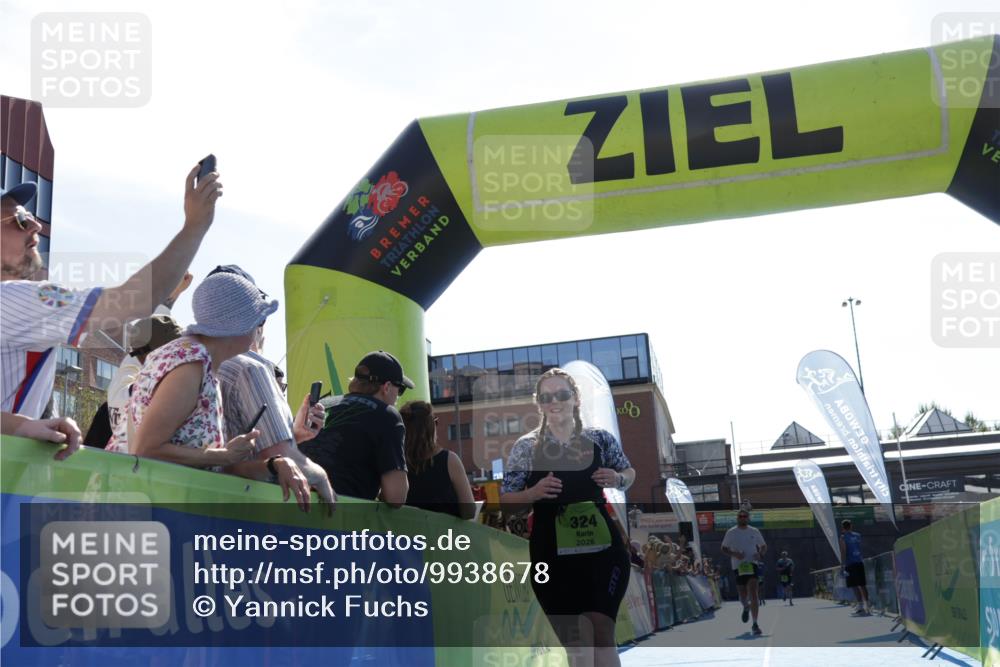 09.08.2026 - GEWOBA Citytriathlon Bremen Yannick Fuchs http://msf.ph/oto/9938678 09.08.2026 15:28:06 Ziel 172, 324 meine-sportfotos.de