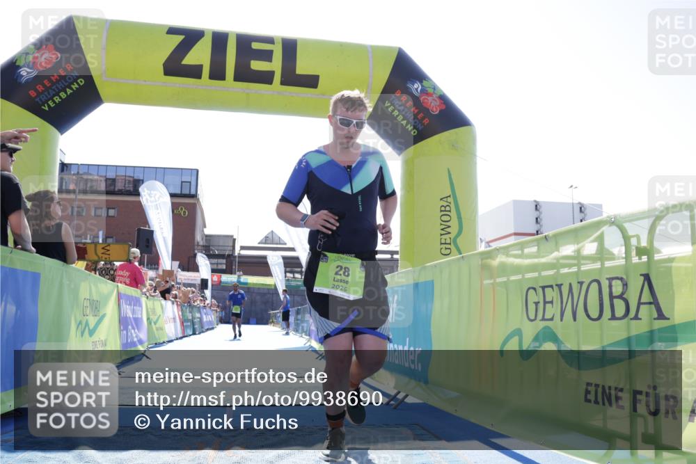 09.08.2026 - GEWOBA Citytriathlon Bremen Yannick Fuchs http://msf.ph/oto/9938690 09.08.2026 15:28:17 Ziel 28, 121 meine-sportfotos.de