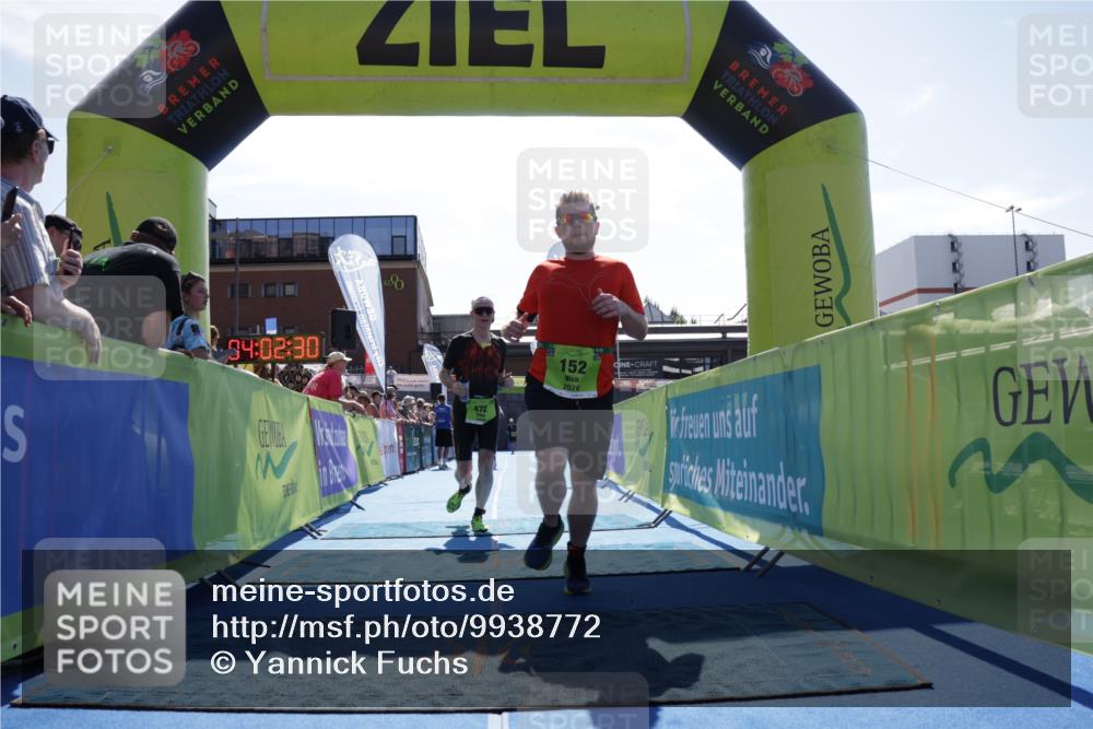 09.08.2026 - GEWOBA Citytriathlon Bremen Yannick Fuchs http://msf.ph/oto/9938772 09.08.2026 15:28:54 Ziel 115, 152, 472 meine-sportfotos.de
