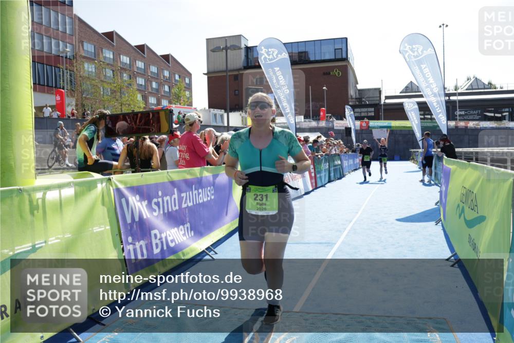 09.08.2026 - GEWOBA Citytriathlon Bremen Yannick Fuchs http://msf.ph/oto/9938968 09.08.2026 15:30:07 Ziel 231, 326, 330 meine-sportfotos.de