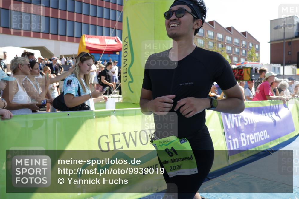 09.08.2026 - GEWOBA Citytriathlon Bremen Yannick Fuchs http://msf.ph/oto/9939019 09.08.2026 15:30:20 Ziel 61 meine-sportfotos.de