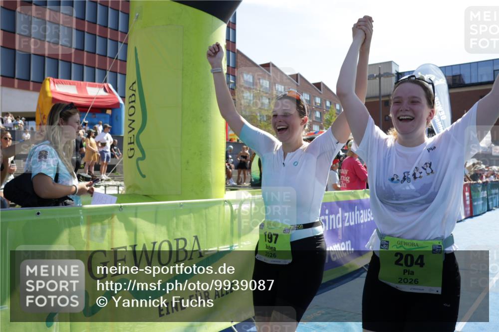 09.08.2026 - GEWOBA Citytriathlon Bremen Yannick Fuchs http://msf.ph/oto/9939087 09.08.2026 15:30:47 Ziel 197, 204, 210, 414, 452 meine-sportfotos.de