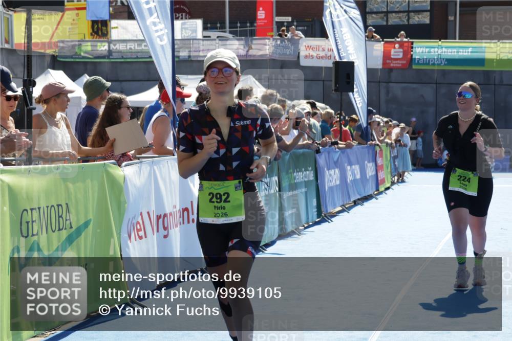 09.08.2026 - GEWOBA Citytriathlon Bremen Yannick Fuchs http://msf.ph/oto/9939105 09.08.2026 15:30:54 Ziel 224, 292, 452 meine-sportfotos.de