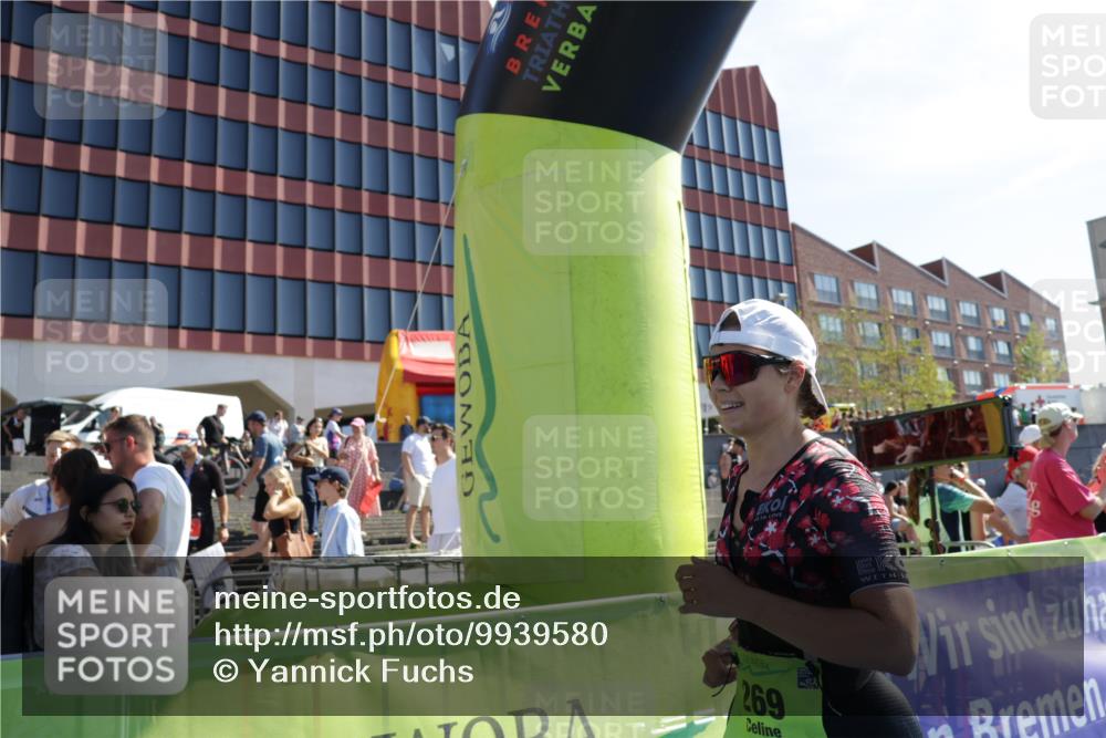 09.08.2026 - GEWOBA Citytriathlon Bremen Yannick Fuchs http://msf.ph/oto/9939580 09.08.2026 15:33:01 Ziel 269 meine-sportfotos.de