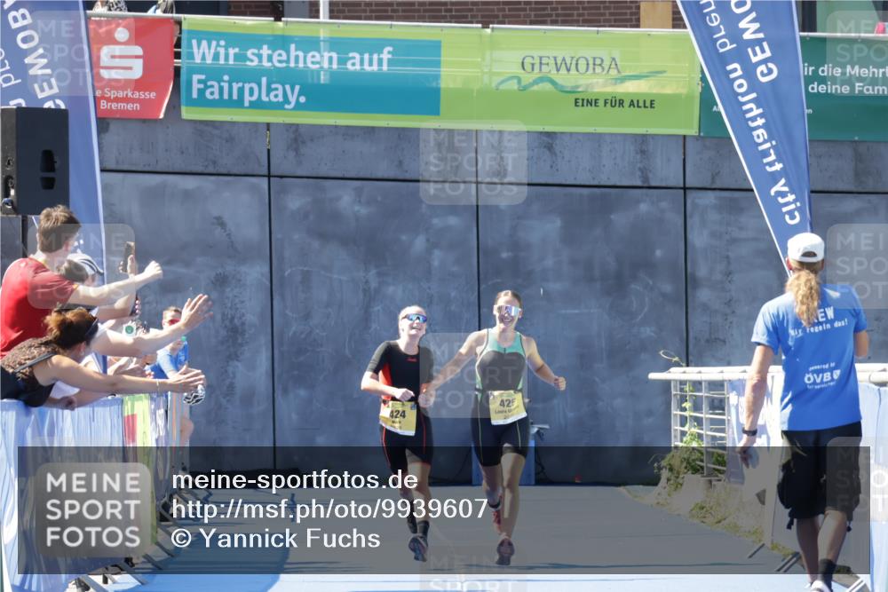 09.08.2026 - GEWOBA Citytriathlon Bremen Yannick Fuchs http://msf.ph/oto/9939607 09.08.2026 11:51:19 Ziel  meine-sportfotos.de