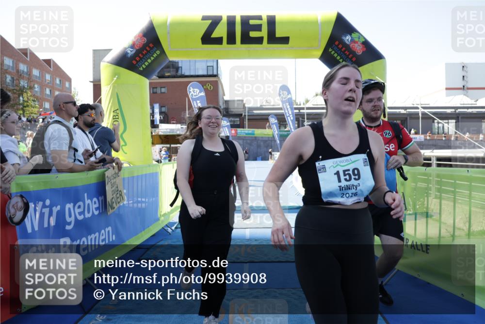 09.08.2026 - GEWOBA Citytriathlon Bremen Yannick Fuchs http://msf.ph/oto/9939908 09.08.2026 11:57:01 Ziel 159, 512 meine-sportfotos.de