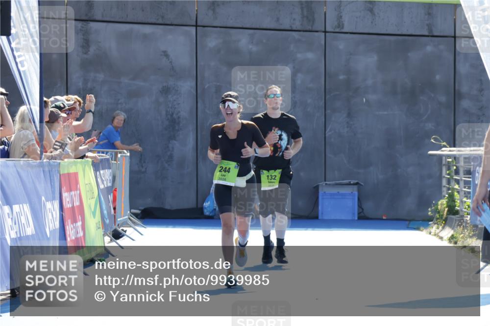 09.08.2026 - GEWOBA Citytriathlon Bremen Yannick Fuchs http://msf.ph/oto/9939985 09.08.2026 15:35:26 Ziel 464 meine-sportfotos.de