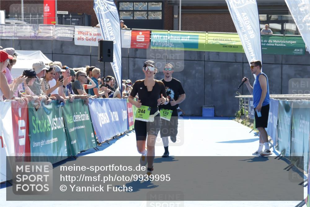 09.08.2026 - GEWOBA Citytriathlon Bremen Yannick Fuchs http://msf.ph/oto/9939995 09.08.2026 15:35:30 Ziel 132, 244 meine-sportfotos.de