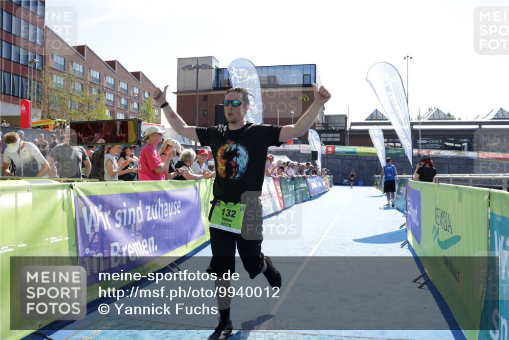 09.08.2026 - GEWOBA Citytriathlon Bremen Yannick Fuchs http://msf.ph/oto/9940012 09.08.2026 15:35:35 Ziel 132, 244 meine-sportfotos.de