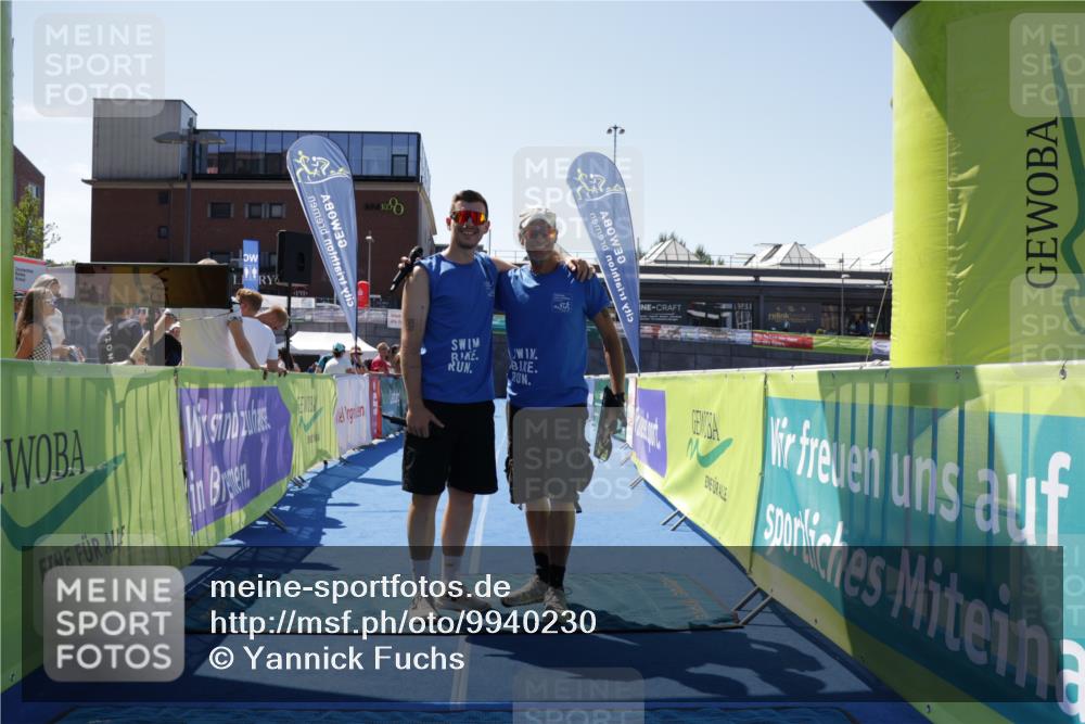 09.08.2026 - GEWOBA Citytriathlon Bremen Yannick Fuchs http://msf.ph/oto/9940230 09.08.2026 13:29:11 Ziel  meine-sportfotos.de