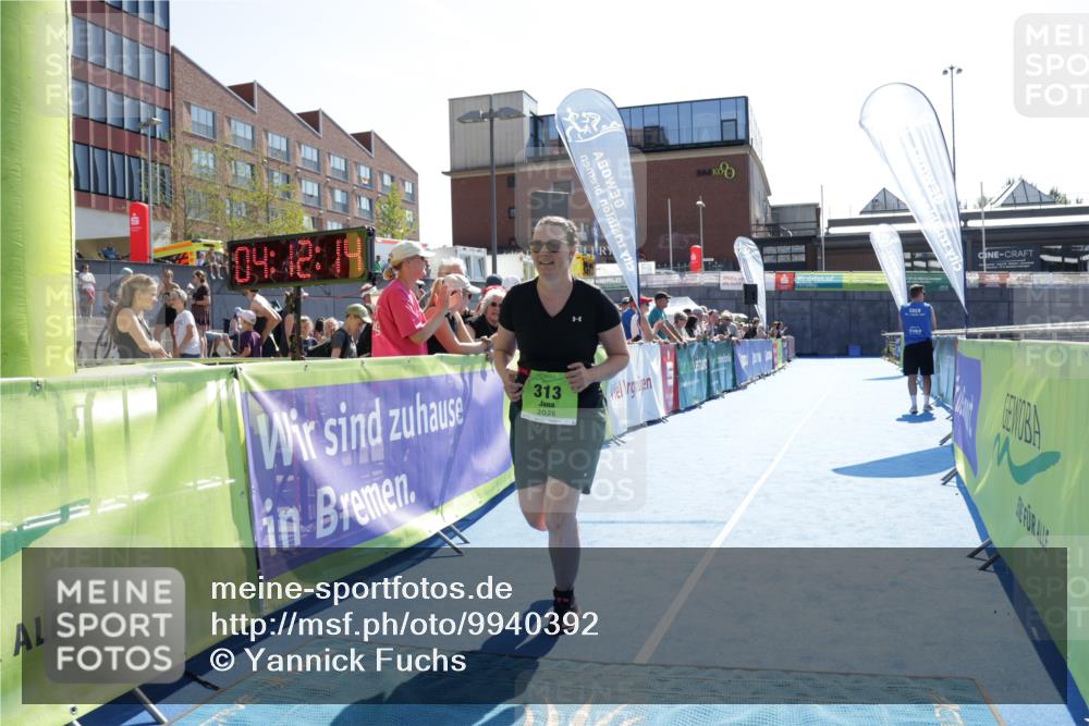 09.08.2026 - GEWOBA Citytriathlon Bremen Yannick Fuchs http://msf.ph/oto/9940392 09.08.2026 15:38:37 Ziel 313 meine-sportfotos.de