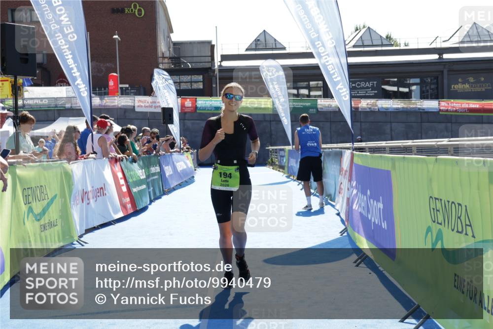 09.08.2026 - GEWOBA Citytriathlon Bremen Yannick Fuchs http://msf.ph/oto/9940479 09.08.2026 15:39:35 Ziel 194, 209 meine-sportfotos.de