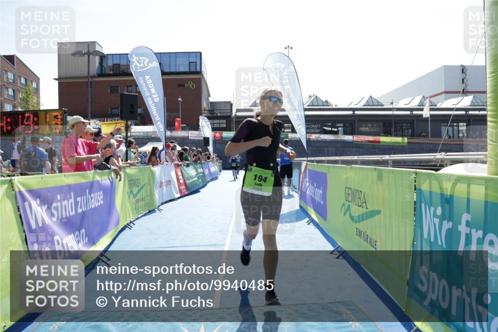 09.08.2026 - GEWOBA Citytriathlon Bremen Yannick Fuchs http://msf.ph/oto/9940485 09.08.2026 15:39:36 Ziel 194 meine-sportfotos.de