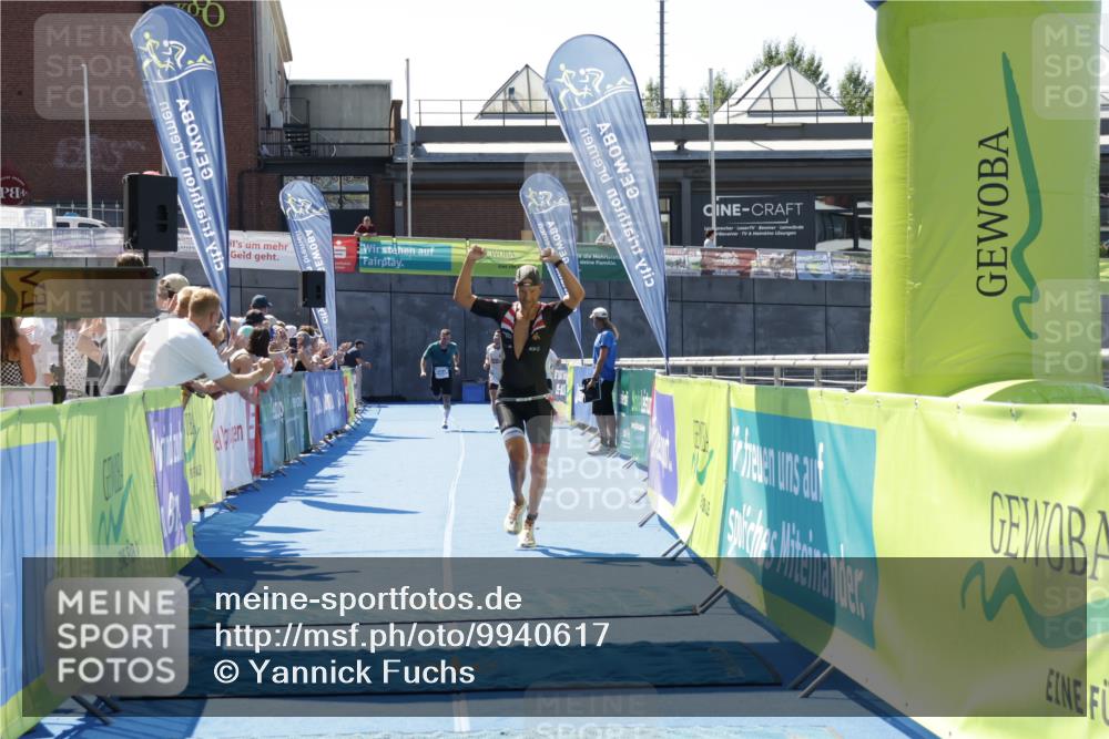 09.08.2026 - GEWOBA Citytriathlon Bremen Yannick Fuchs http://msf.ph/oto/9940617 09.08.2026 13:43:12 Ziel 787, 1131 meine-sportfotos.de