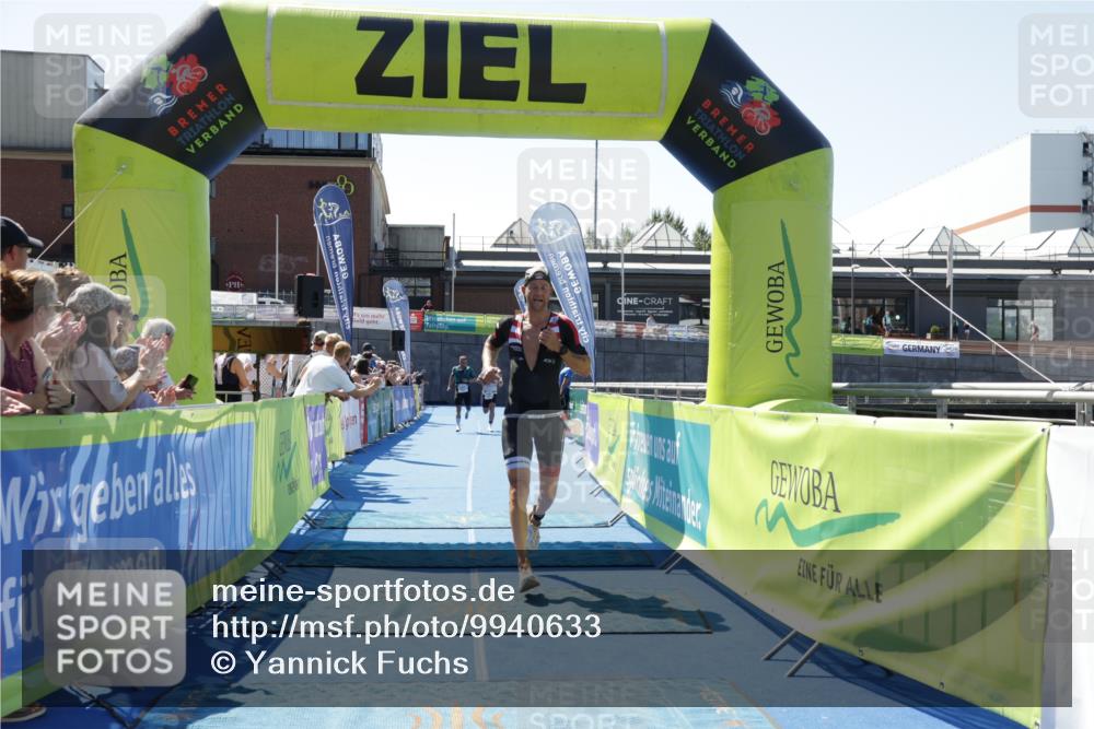 09.08.2026 - GEWOBA Citytriathlon Bremen Yannick Fuchs http://msf.ph/oto/9940633 09.08.2026 13:43:14 Ziel 787, 1131 meine-sportfotos.de