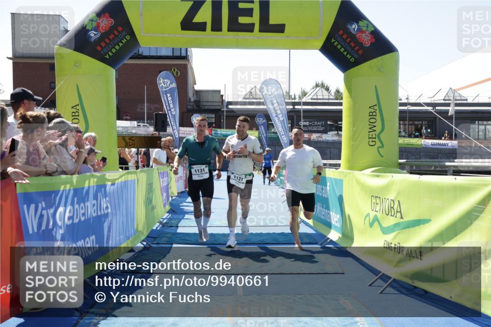 09.08.2026 - GEWOBA Citytriathlon Bremen Yannick Fuchs http://msf.ph/oto/9940661 09.08.2026 13:43:18 Ziel 787, 1131 meine-sportfotos.de
