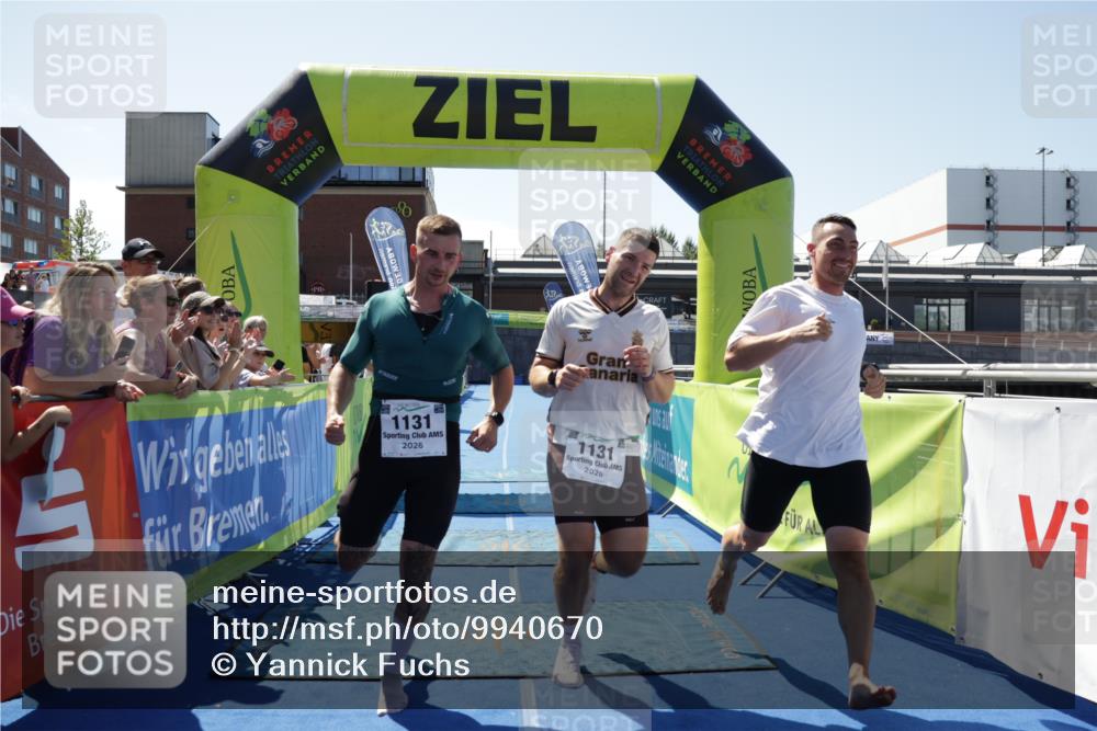 09.08.2026 - GEWOBA Citytriathlon Bremen Yannick Fuchs http://msf.ph/oto/9940670 09.08.2026 13:43:19 Ziel 1131 meine-sportfotos.de