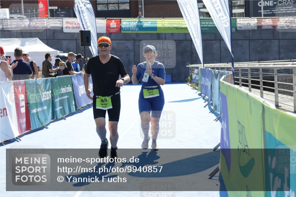 09.08.2026 - GEWOBA Citytriathlon Bremen Yannick Fuchs http://msf.ph/oto/9940857 09.08.2026 15:43:01 Ziel 282, 459 meine-sportfotos.de