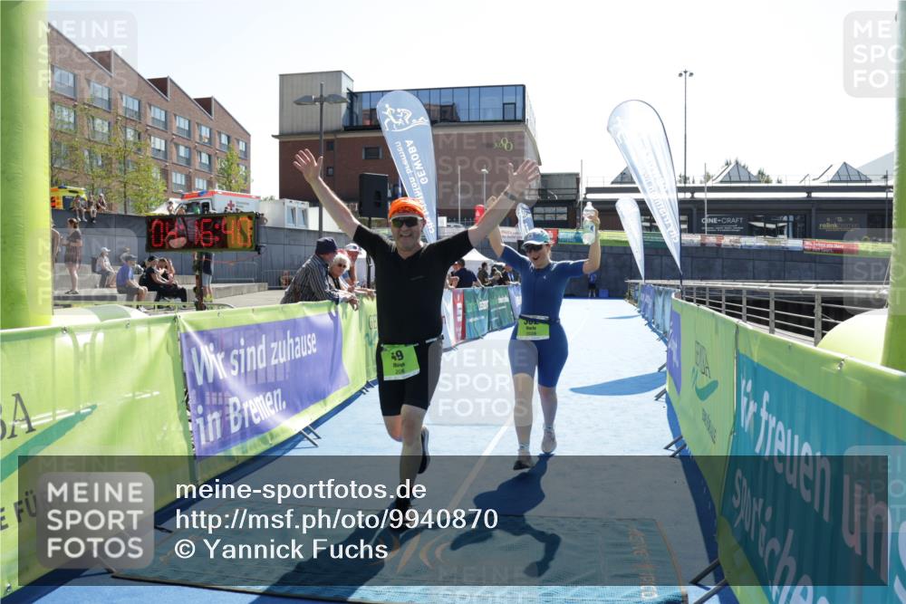 09.08.2026 - GEWOBA Citytriathlon Bremen Yannick Fuchs http://msf.ph/oto/9940870 09.08.2026 15:43:03 Ziel 459 meine-sportfotos.de
