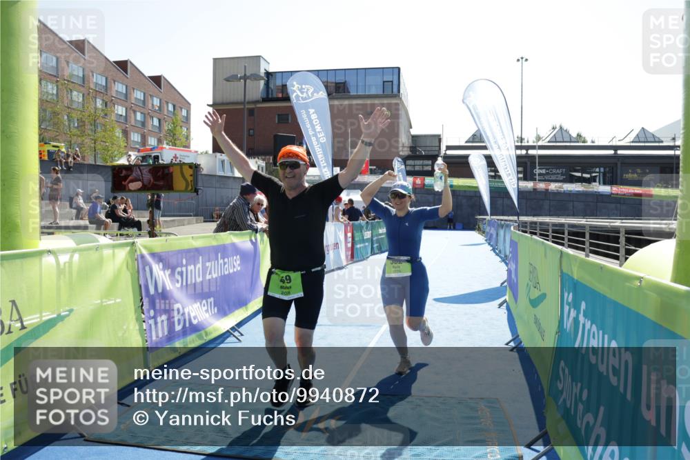 09.08.2026 - GEWOBA Citytriathlon Bremen Yannick Fuchs http://msf.ph/oto/9940872 09.08.2026 15:43:03 Ziel 459 meine-sportfotos.de