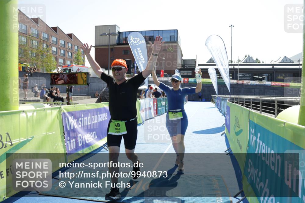09.08.2026 - GEWOBA Citytriathlon Bremen Yannick Fuchs http://msf.ph/oto/9940873 09.08.2026 15:43:03 Ziel 459 meine-sportfotos.de