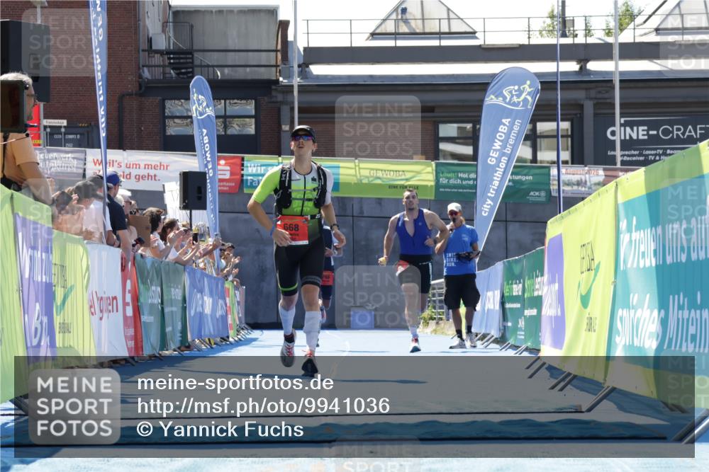 09.08.2026 - GEWOBA Citytriathlon Bremen Yannick Fuchs http://msf.ph/oto/9941036 09.08.2026 13:50:36 Ziel 559, 668, 766 meine-sportfotos.de