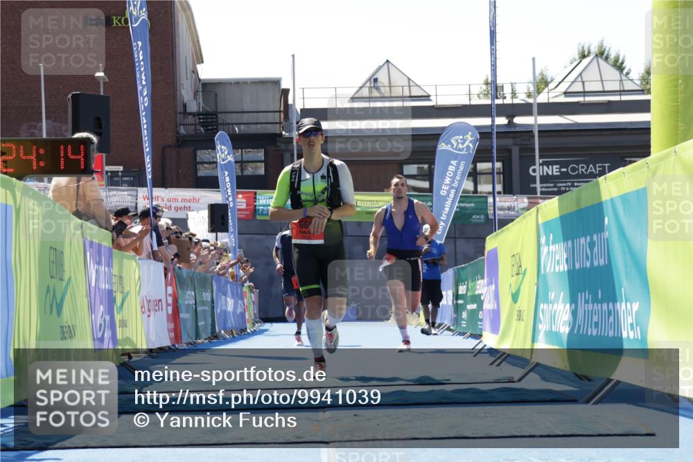 09.08.2026 - GEWOBA Citytriathlon Bremen Yannick Fuchs http://msf.ph/oto/9941039 09.08.2026 13:50:37 Ziel 559, 668, 766 meine-sportfotos.de