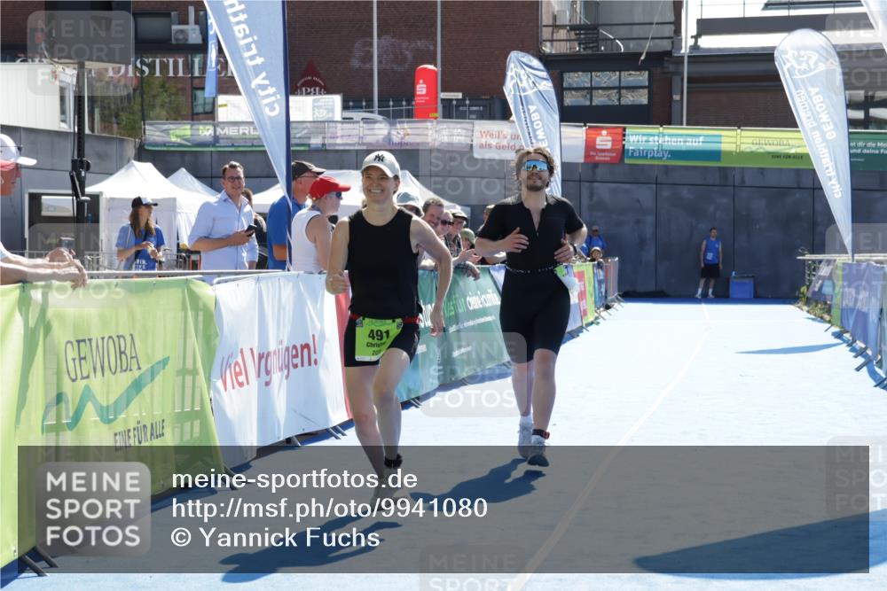 09.08.2026 - GEWOBA Citytriathlon Bremen Yannick Fuchs http://msf.ph/oto/9941080 09.08.2026 15:44:59 Ziel 101, 491, 496 meine-sportfotos.de
