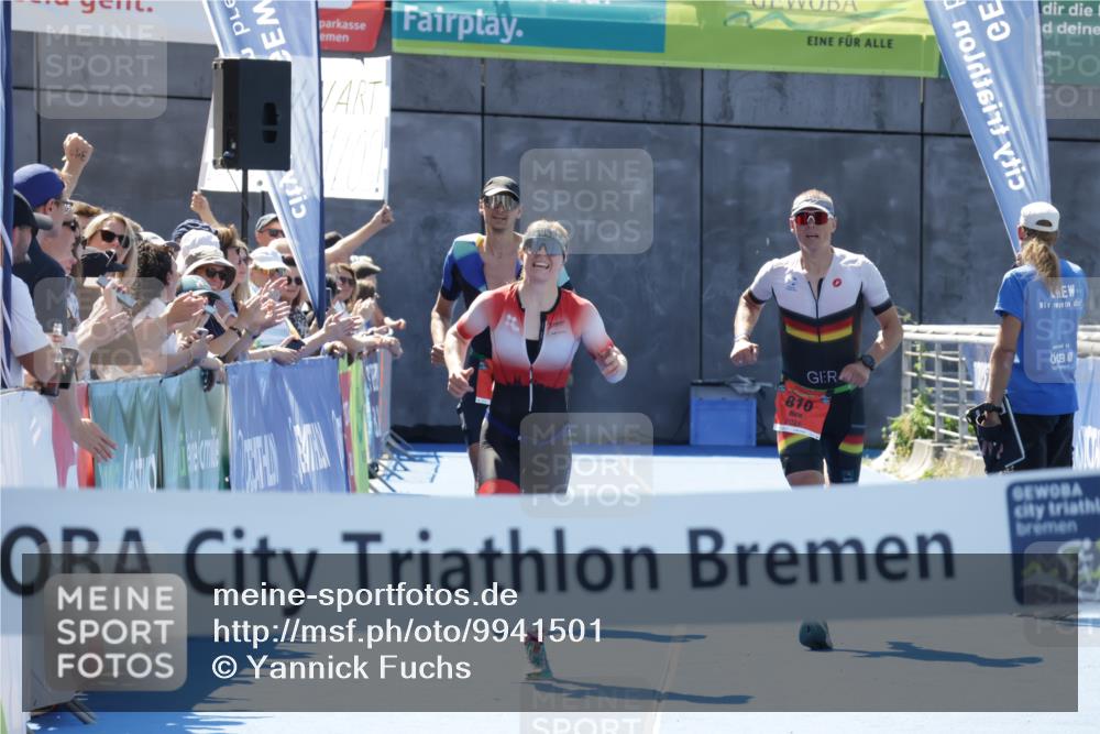 09.08.2026 - GEWOBA Citytriathlon Bremen Yannick Fuchs http://msf.ph/oto/9941501 09.08.2026 13:56:31 Ziel 660, 810, 951 meine-sportfotos.de