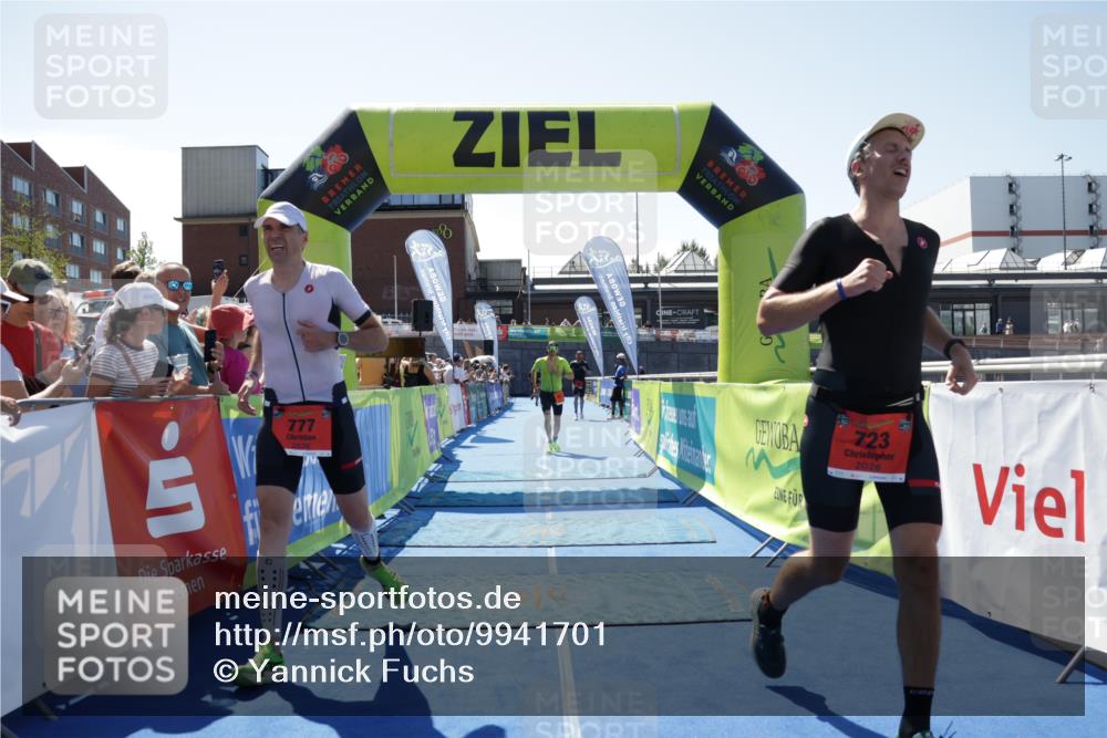 09.08.2026 - GEWOBA Citytriathlon Bremen Yannick Fuchs http://msf.ph/oto/9941701 09.08.2026 14:01:28 Ziel 723, 735, 777, 801 meine-sportfotos.de