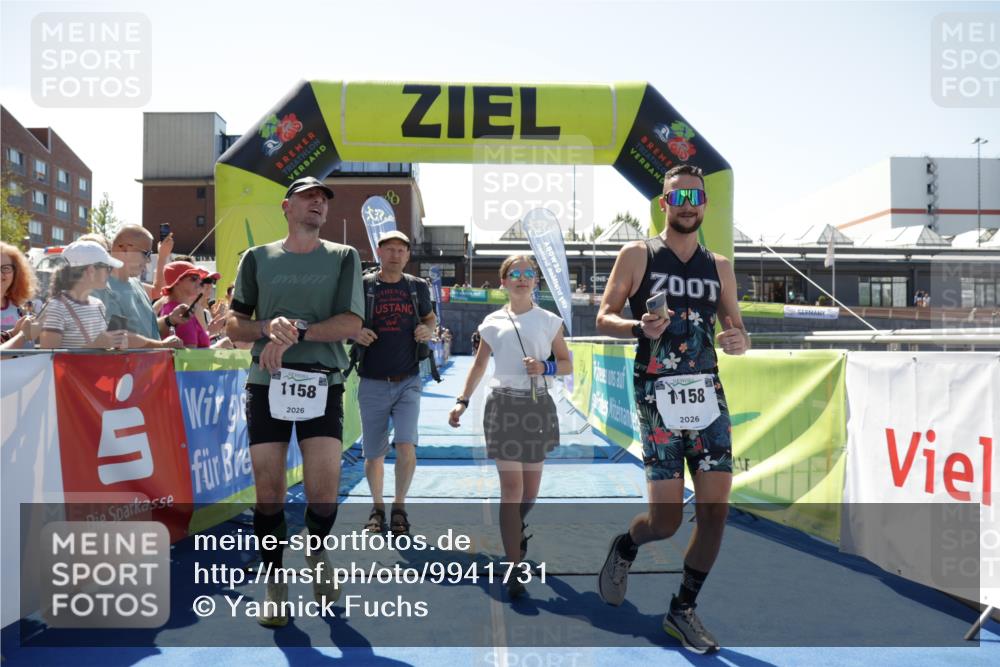 09.08.2026 - GEWOBA Citytriathlon Bremen Yannick Fuchs http://msf.ph/oto/9941731 09.08.2026 14:01:46 Ziel 1158 meine-sportfotos.de