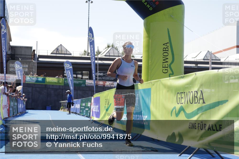 09.08.2026 - GEWOBA Citytriathlon Bremen Yannick Fuchs http://msf.ph/oto/9941875 09.08.2026 14:05:52 Ziel 983 meine-sportfotos.de