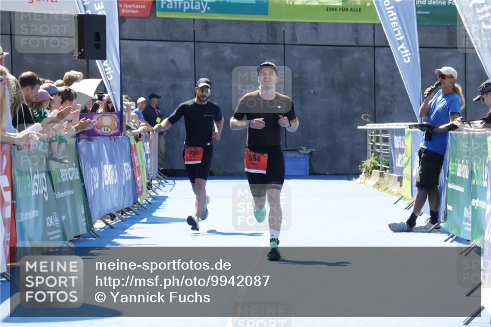 09.08.2026 - GEWOBA Citytriathlon Bremen Yannick Fuchs http://msf.ph/oto/9942087 09.08.2026 14:09:32 Ziel 594, 635 meine-sportfotos.de