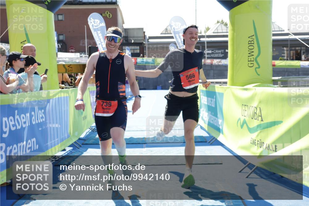 09.08.2026 - GEWOBA Citytriathlon Bremen Yannick Fuchs http://msf.ph/oto/9942140 09.08.2026 14:10:21 Ziel 566, 669, 739 meine-sportfotos.de