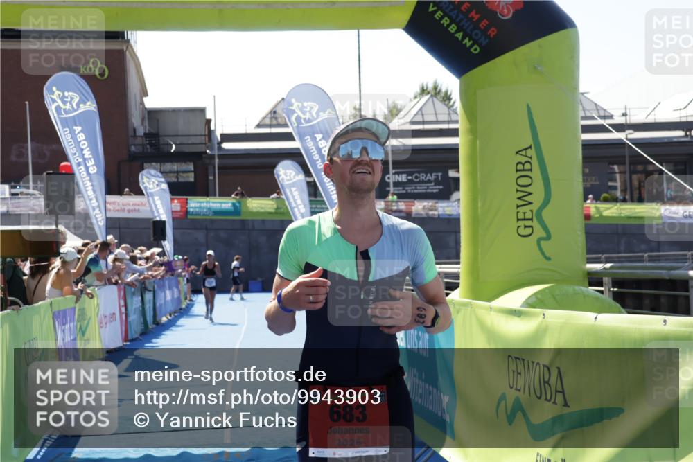 09.08.2026 - GEWOBA Citytriathlon Bremen Yannick Fuchs http://msf.ph/oto/9943903 09.08.2026 14:13:04 Ziel 683, 1143 meine-sportfotos.de