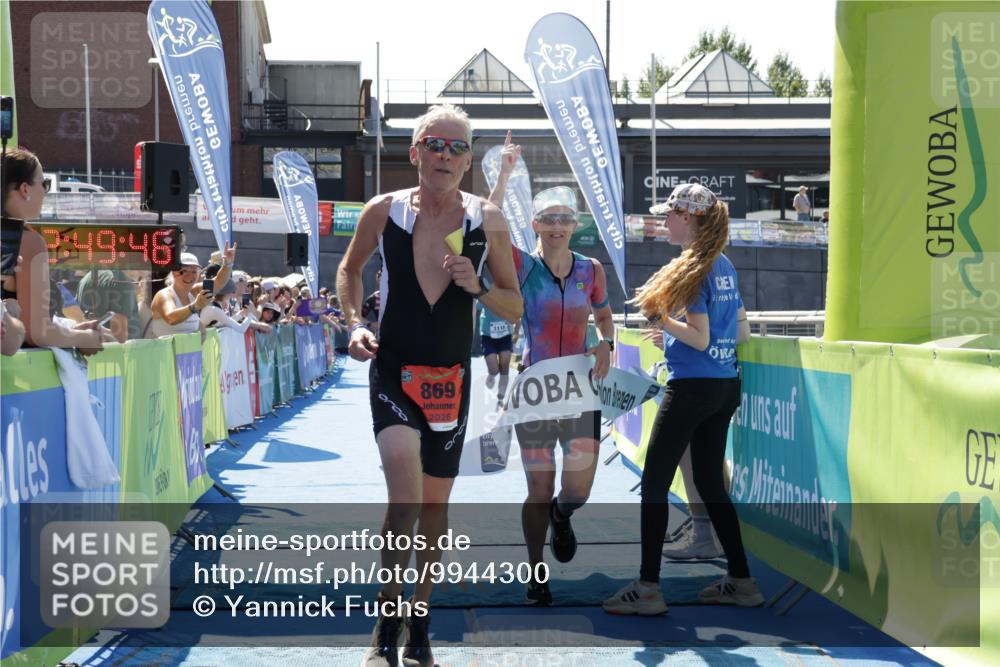 09.08.2026 - GEWOBA Citytriathlon Bremen Yannick Fuchs http://msf.ph/oto/9944300 09.08.2026 14:16:09 Ziel 639, 869, 1016, 1016, 1118 meine-sportfotos.de