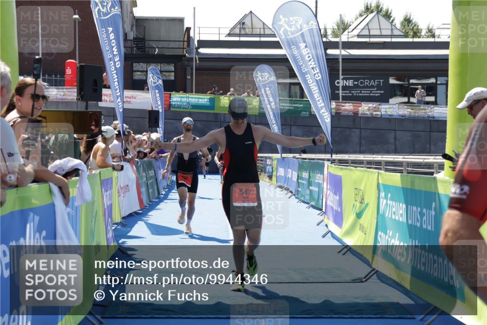 09.08.2026 - GEWOBA Citytriathlon Bremen Yannick Fuchs http://msf.ph/oto/9944346 09.08.2026 14:16:27 Ziel 547, 816, 846, 880, 901 meine-sportfotos.de