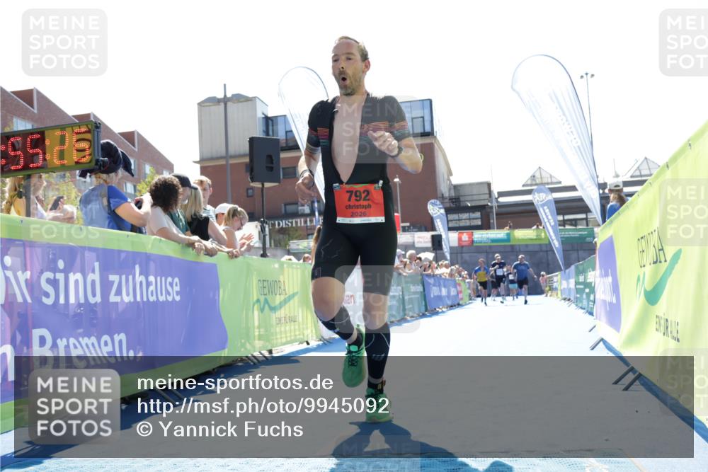 09.08.2026 - GEWOBA Citytriathlon Bremen Yannick Fuchs http://msf.ph/oto/9945092 09.08.2026 14:21:49 Ziel 792, 823, 981, 1133 meine-sportfotos.de